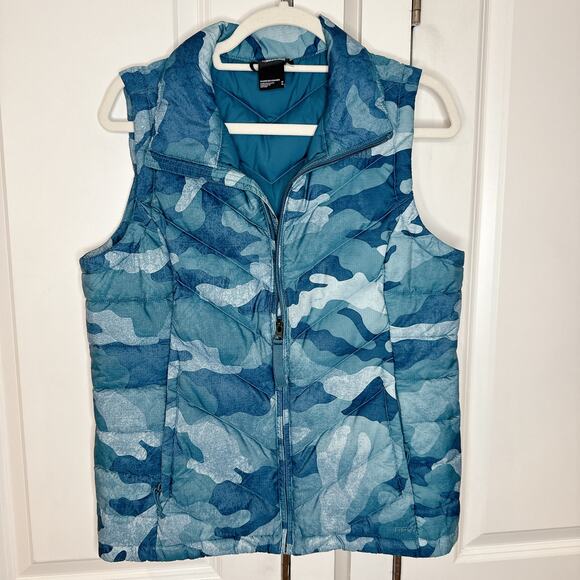 THE NORTH FACE Alpz 2.0 Down Puffer Vest Mallard Blue Camouflage | Medium - Picture 2 of 13